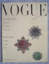Vogue Magazine - 1950 - December